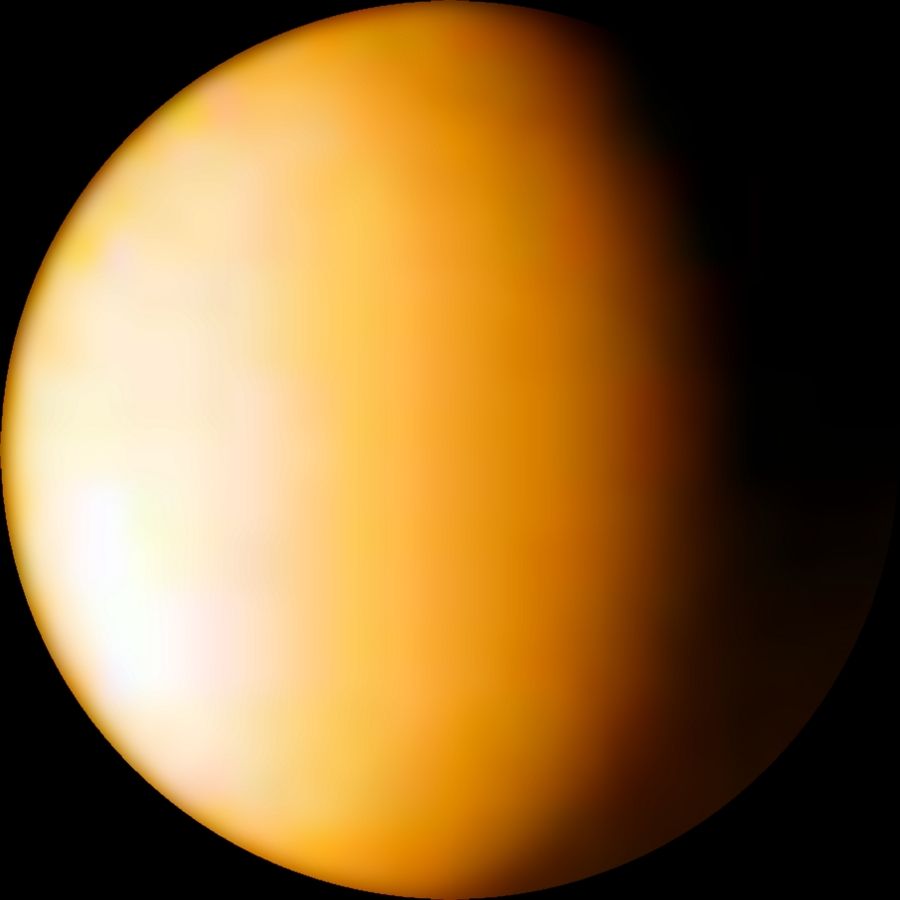 Луната на Сатурт -  Титан