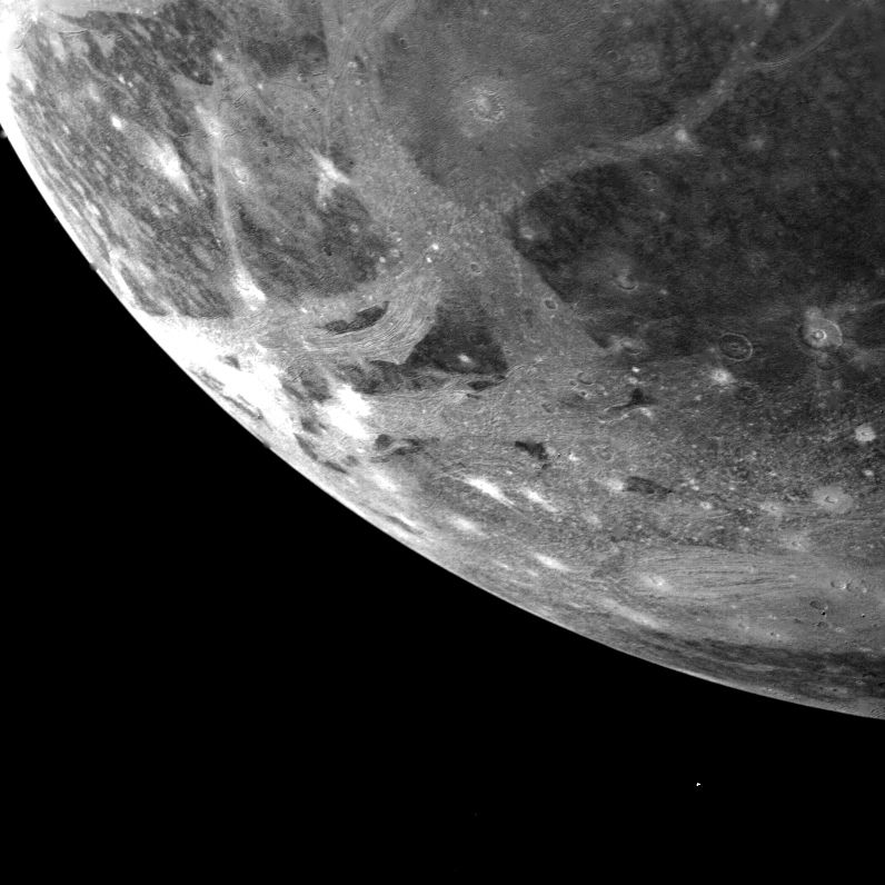 Луната на Юпитер - Ганимед