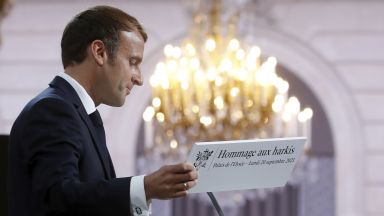 Френският президент Еманюел Макрон призова днес за рязко 10 процентово намаление