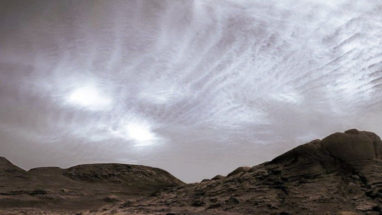 "Кюриосити" засне най-облачния марсиански ден