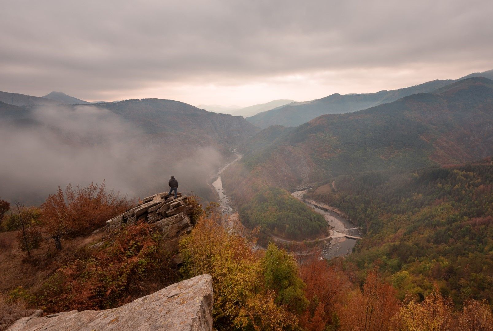 Един от меадрите на река Арда
