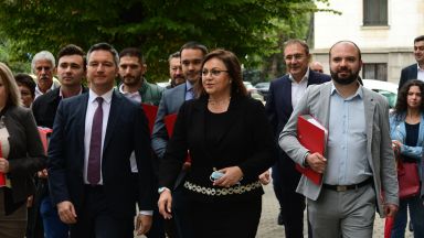 Коалицията БСП за България внесе документи в ЦИК за регистрация
