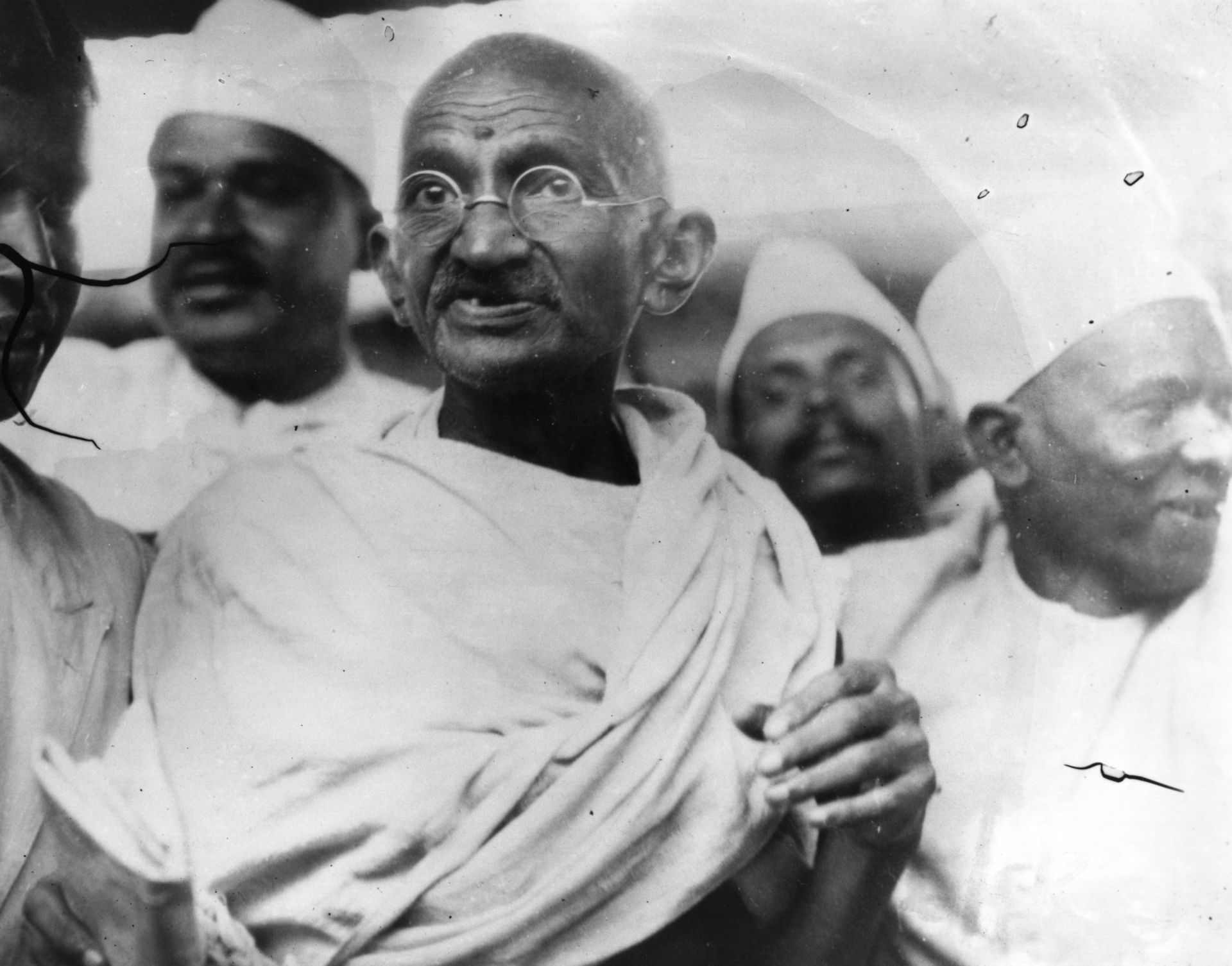 Махатма Ганди па време на Соления марш