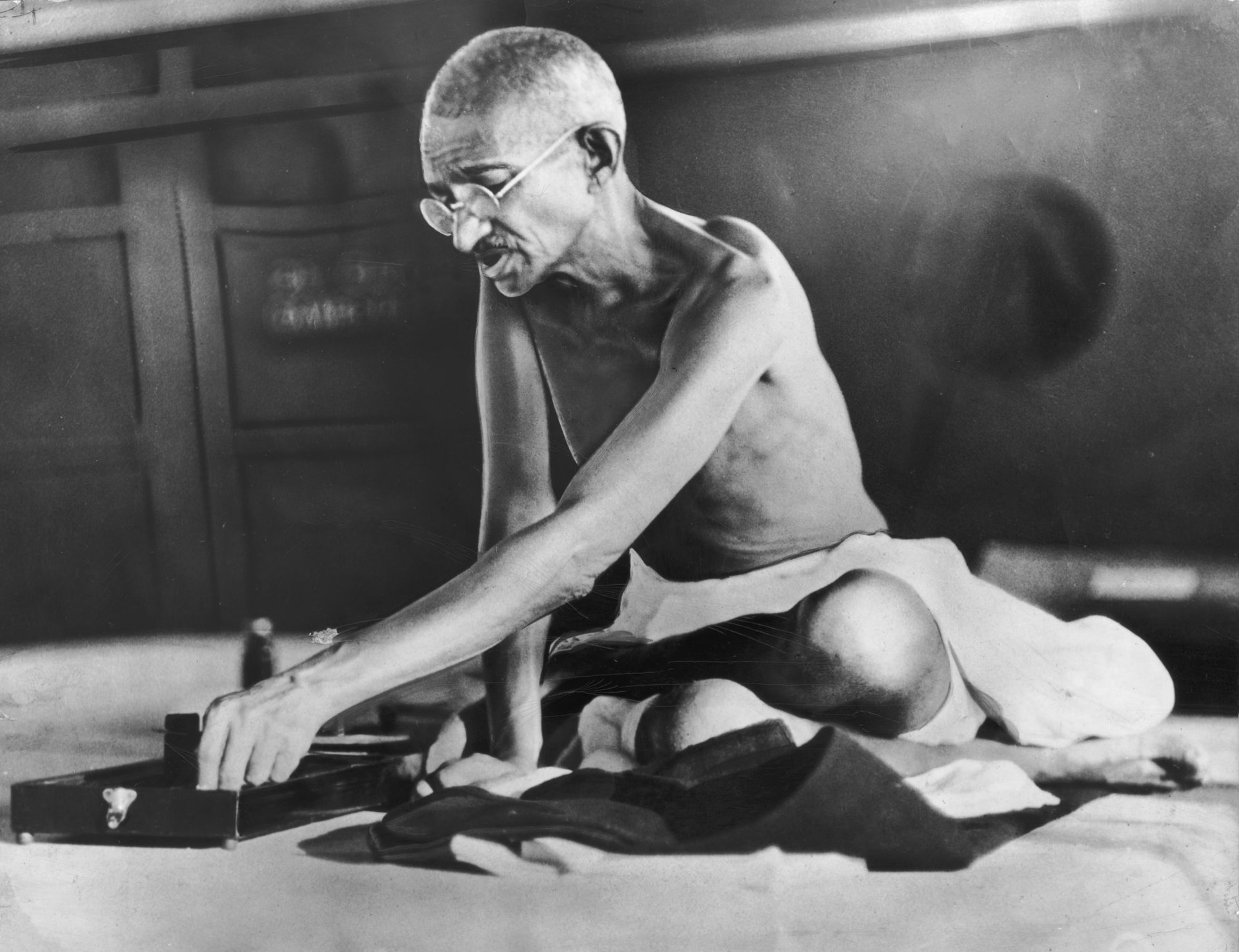  Махатма Ганди към 1930 година 