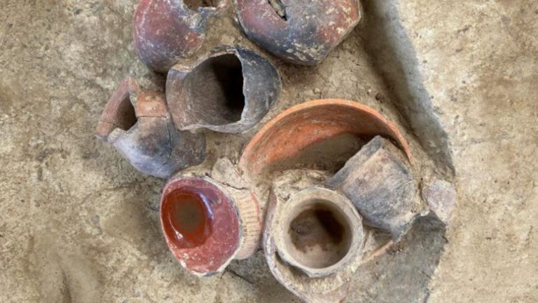 Archaeologists have discovered a 5,000-year-old alcoholic beverage vessel