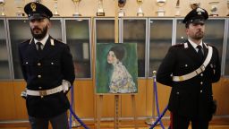 Откраднатата преди 23 години творба на Климт е "звездата" на изложба в Рим