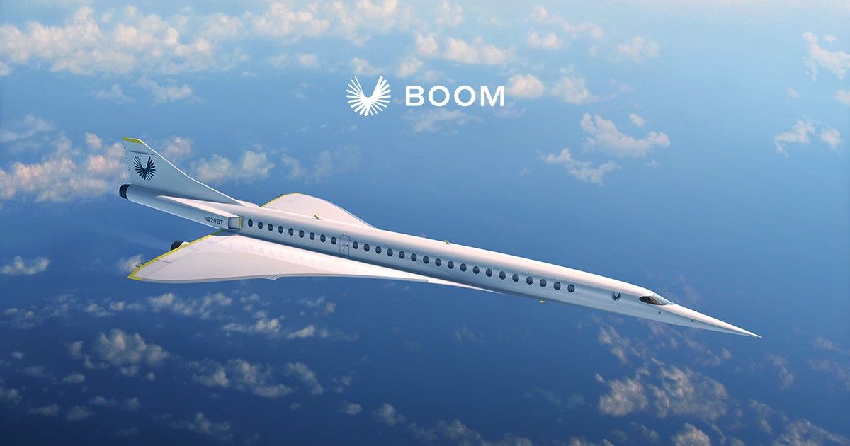 Самолетът на стартъп компанията Boom Supersonic от Денвър 