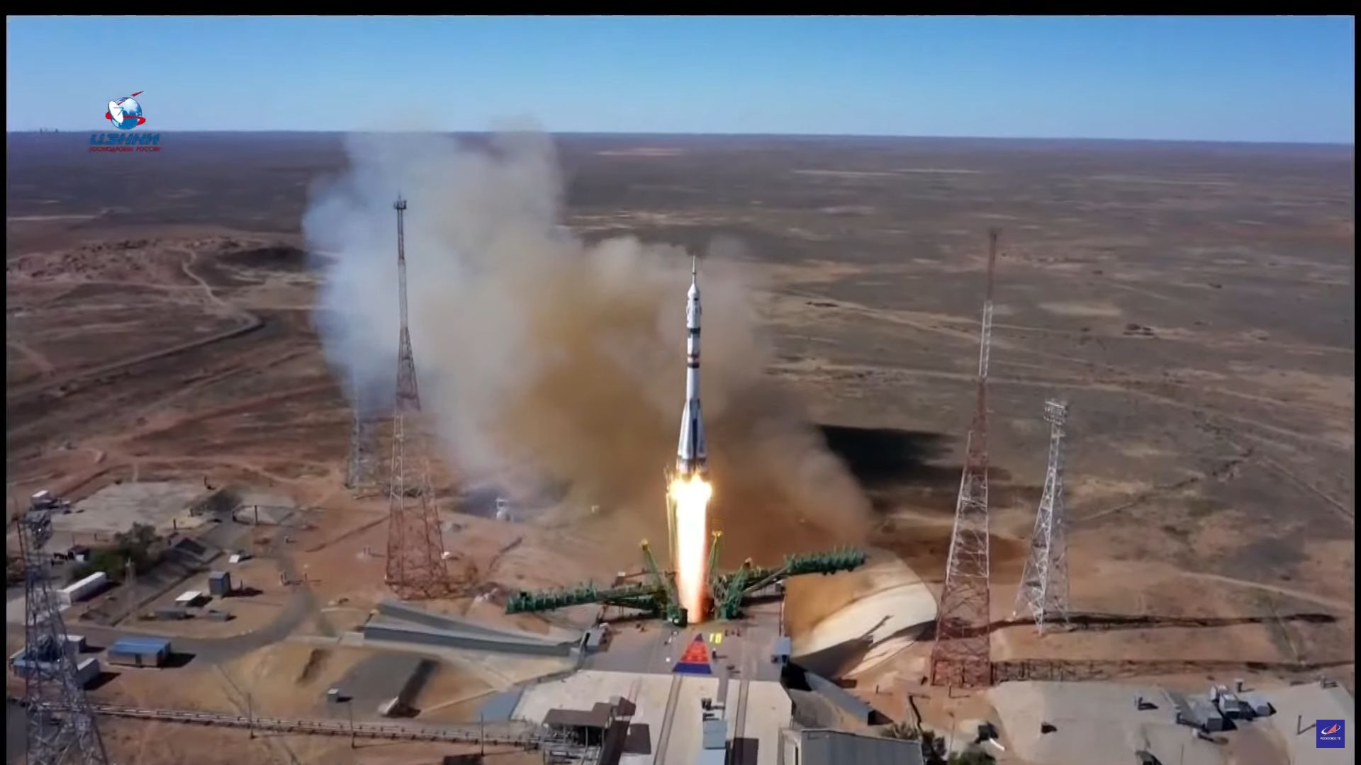 Русия изпрати първите актьори в Космоса (видео)
