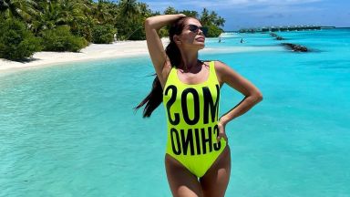 Напук на хладното време Преслава качи градусите с жарки снимки от Малдивите