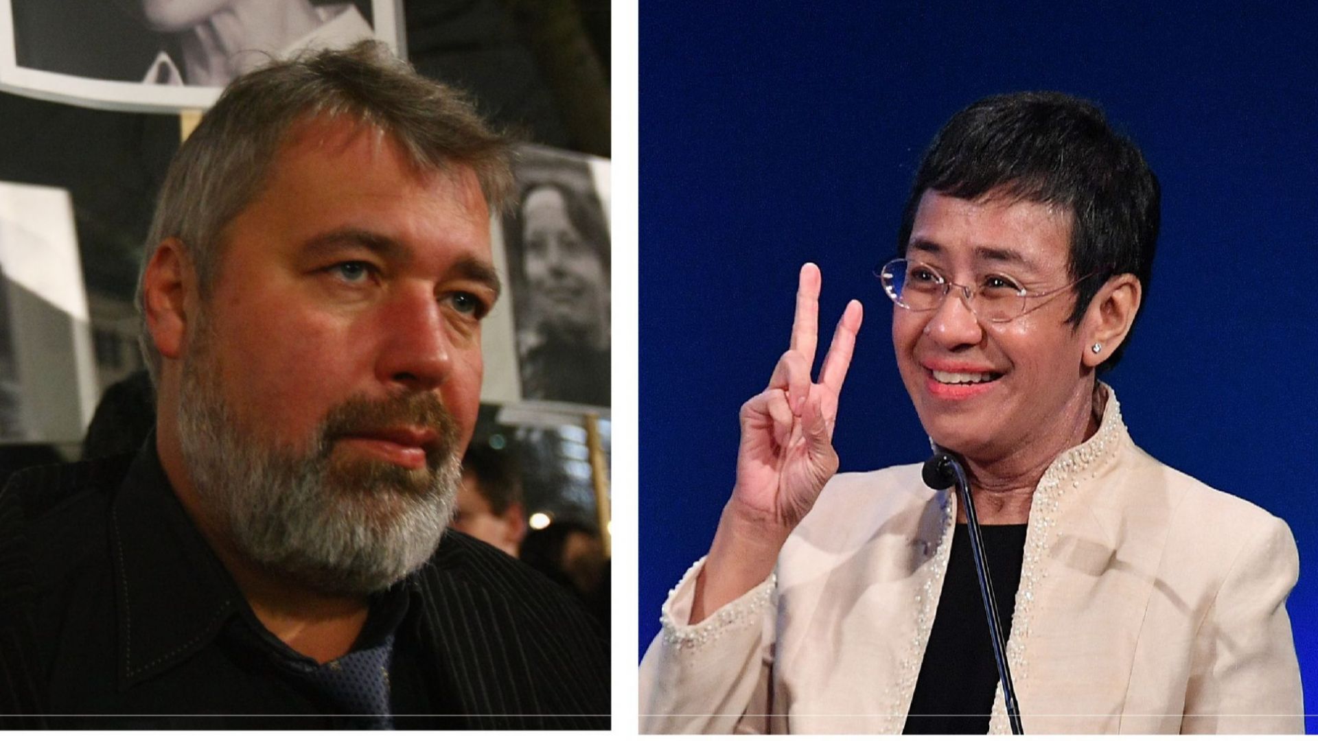 Журналисти от Филипините и от Русия взеха Нобеловата награда за мир