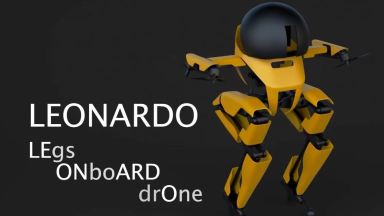 Създадоха нов зловещ робот, който може да ходи и лети (видео)