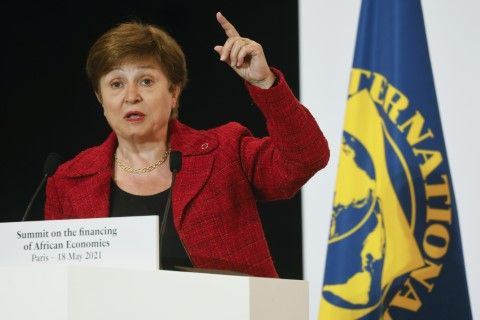 Управляващият директор на МВФ Кристалина Георгиева