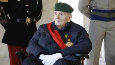 На 101 годишна възраст почина последният останал жив боец от Френската