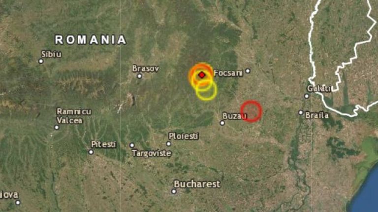 Земетресение с магнитуд от 3,6 по Рихтер е било регистрирано