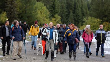 Румен Радев и Илияна Йотова стартираха кампанията си за втори