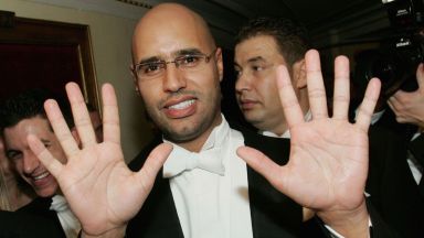 Сейф ал Ислам синът на либийския диктатор Муамар Кадафи