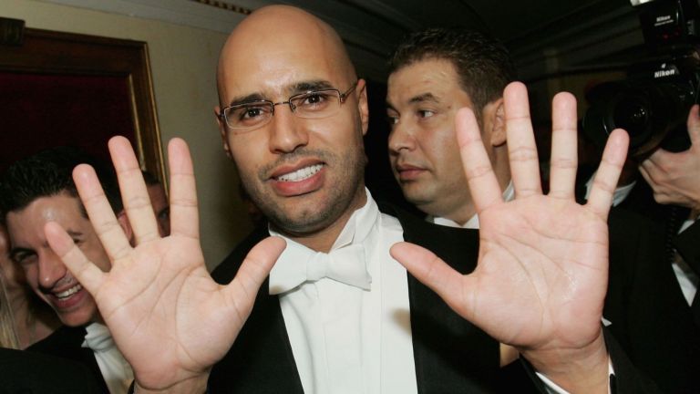 Сейф ал Ислам - синът на либийския диктатор Муамар Кадафи,