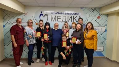 Ръководството на русенската болница Месища награди екипа изгасил пожара който