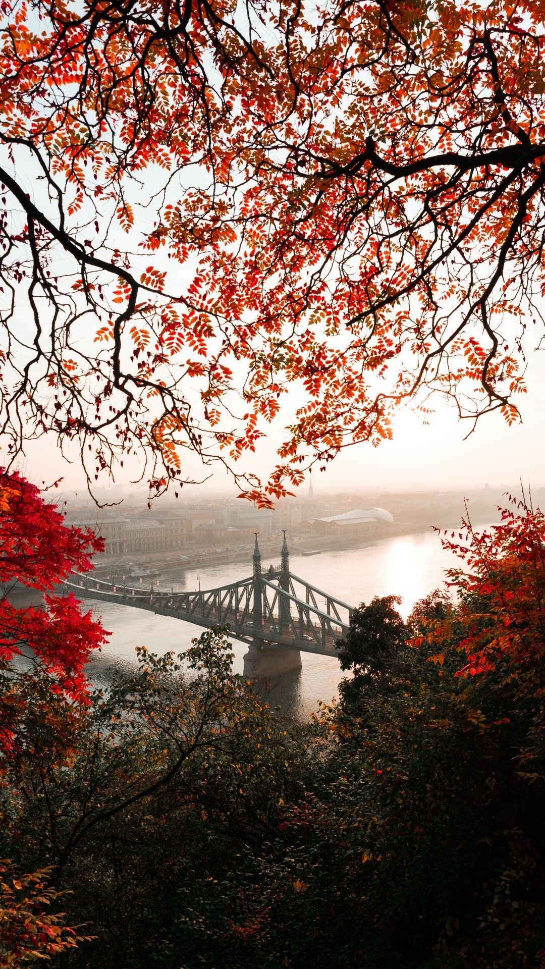 Будапеща, Унгария, през есента