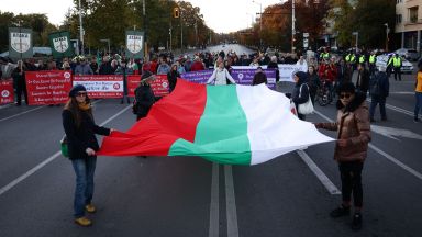 Протестиращите блокираха движението на Орлов мост във вечерните часове Полиция