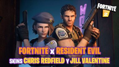 Крис Редфийлд и Джил Валентин от Resident Evil идват във Fortnite