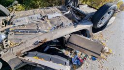 Автомобил се преобърна на АМ "Тракия", мъж загина на място