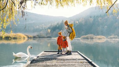 25 неща, които да правите с децата в планината през есента
