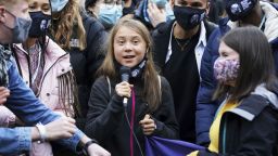 Грета Тунберг критикува Борис Джонсън, че пътувал със самолет 