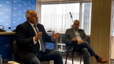 Лидерът на ГЕРБ Бойко Борисов отчете че страната ни дава