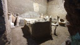 Откриха отлично запазена стая за роби във вила до Помпей
