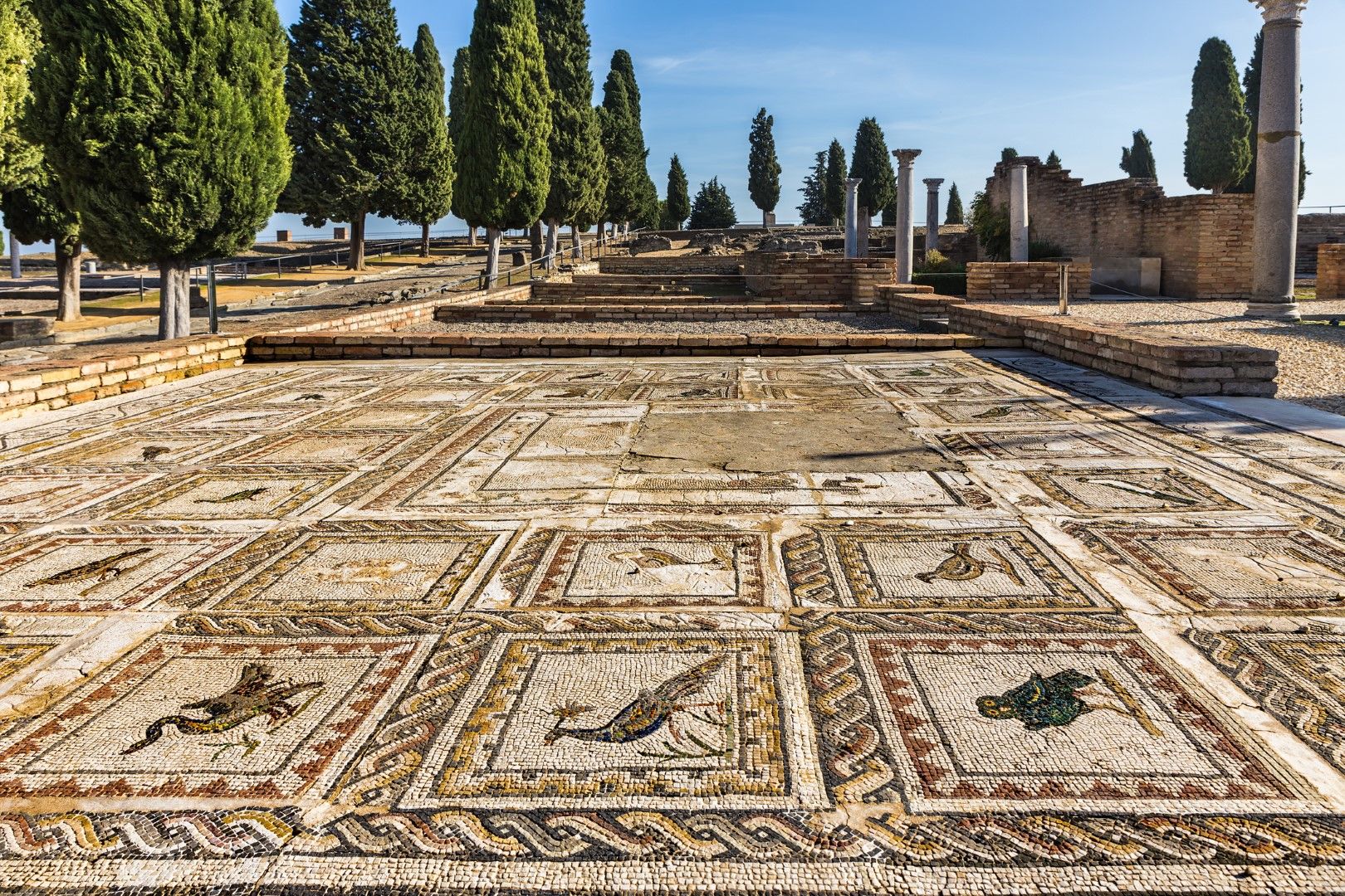 Римски мозайки в Италика