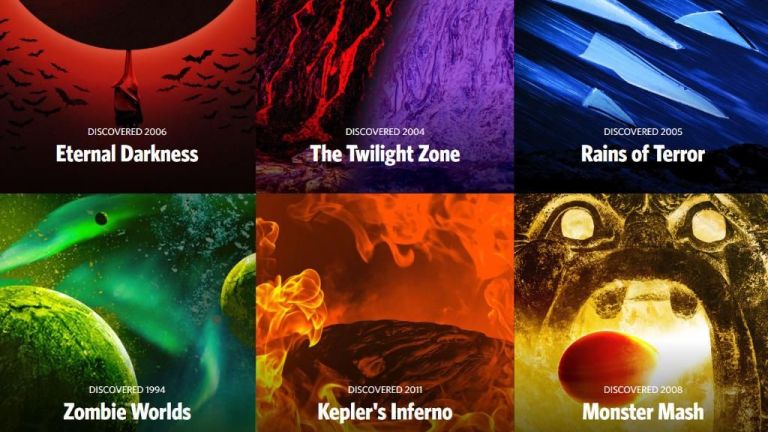 НАСА публикува хорър плакати на негостоприемни планети