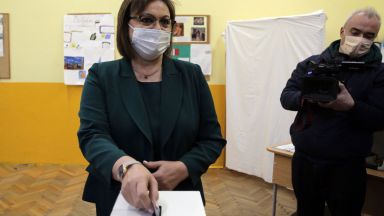Председателят на БСП Корнелия Нинова каза пред журналисти на излизане