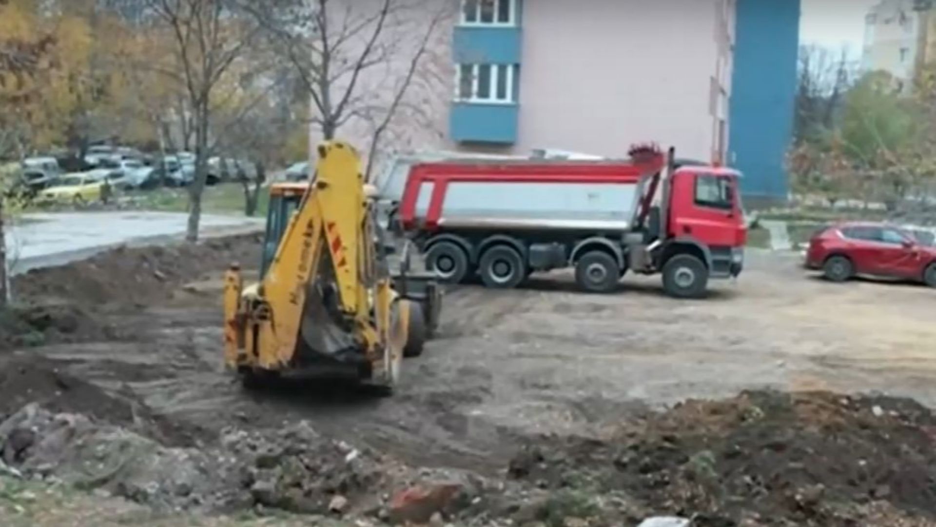 В София превръщат детска площадка в паркинг