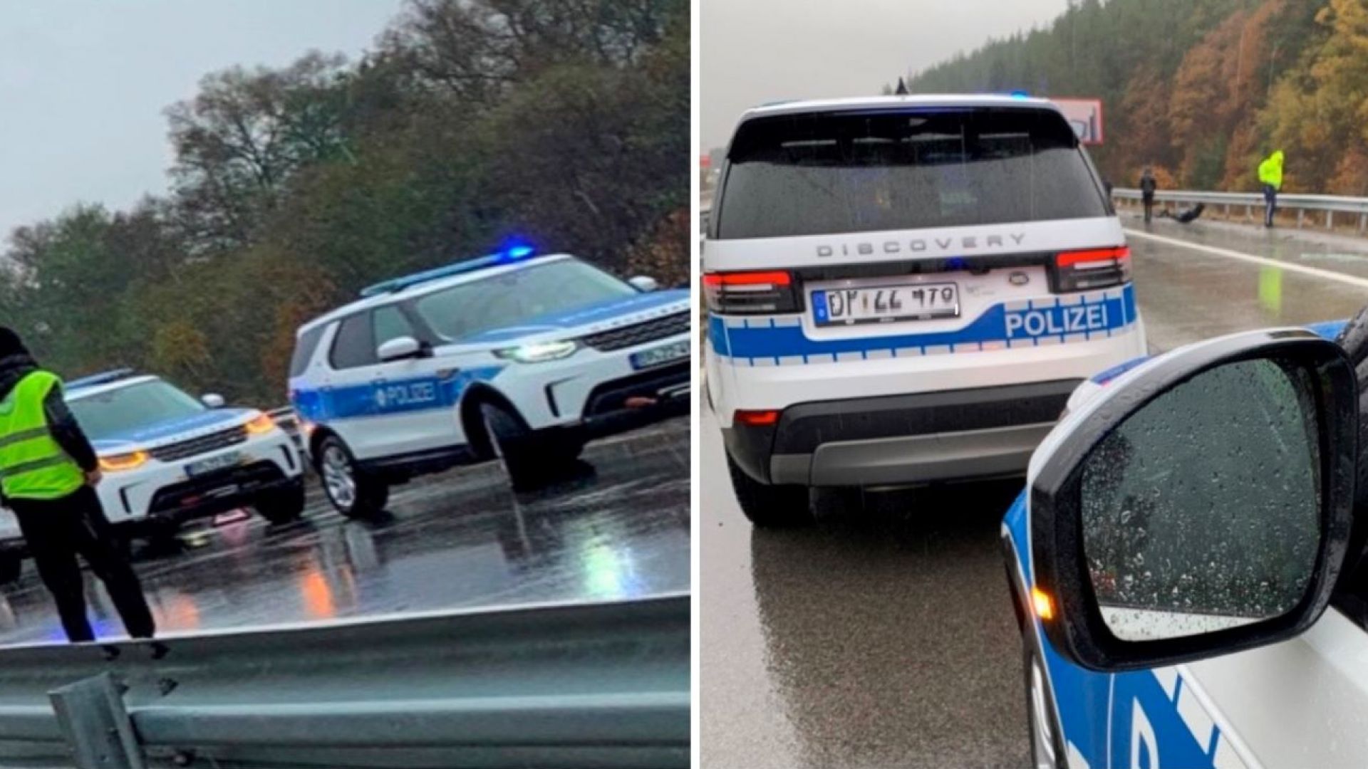 Германски полицаи отцепиха магистрала ”Тракия”, за да помогнат на катастрофирали