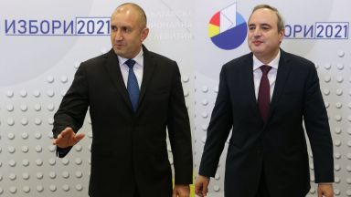 Дебатът между Румен Радев и Анастас Герджиков по БНТ стартира