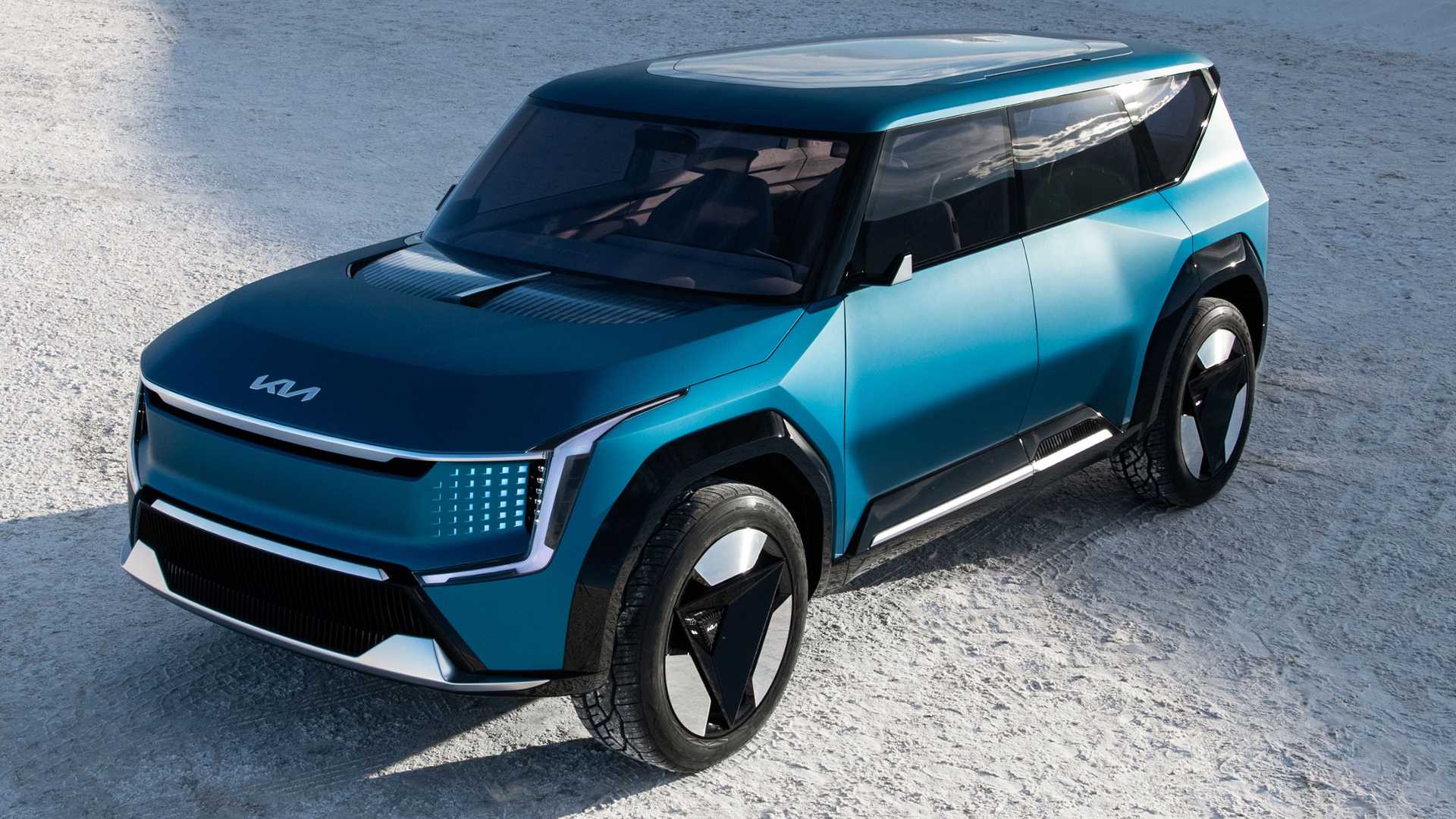 Kia представи голям електро-SUV