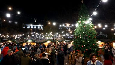 Немският коледен базар за поредна година беше открит в Столицата