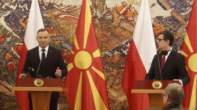 Президентът на Полша Анджей Дуда е заявил вчера по време