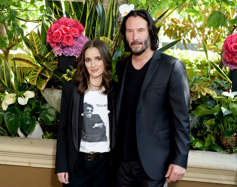 Keanu and Winona Ryder