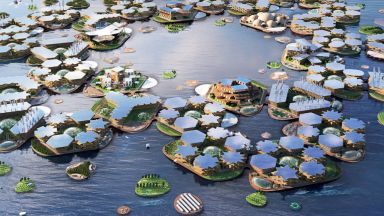 Южна Корея строи плаващ град