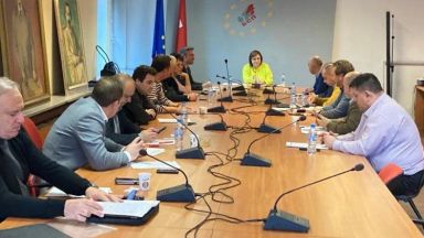 Ръководителите на работните групи от БСП за България участвали в