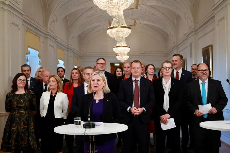 Шведското правителство на Магдалена Андершон
