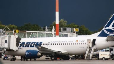 Специалният полет на румънската национална авиокомпания ТАРОМ за евакуация на