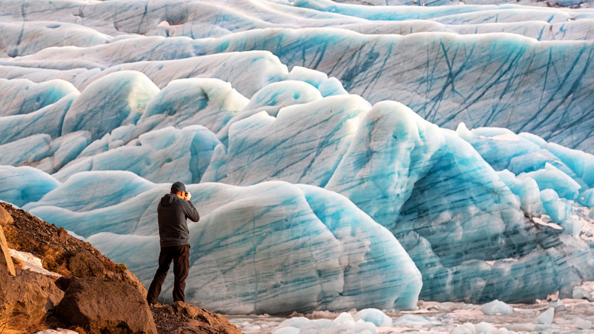 Глобалното затопляне застрашава най-големия исландски глетчер