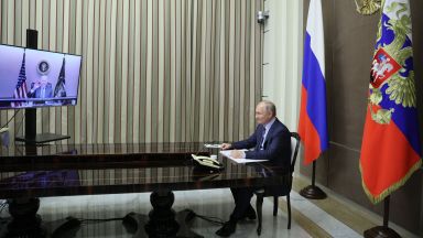 Разговорът между президента на САЩ Джо Байдън и руския държавен
