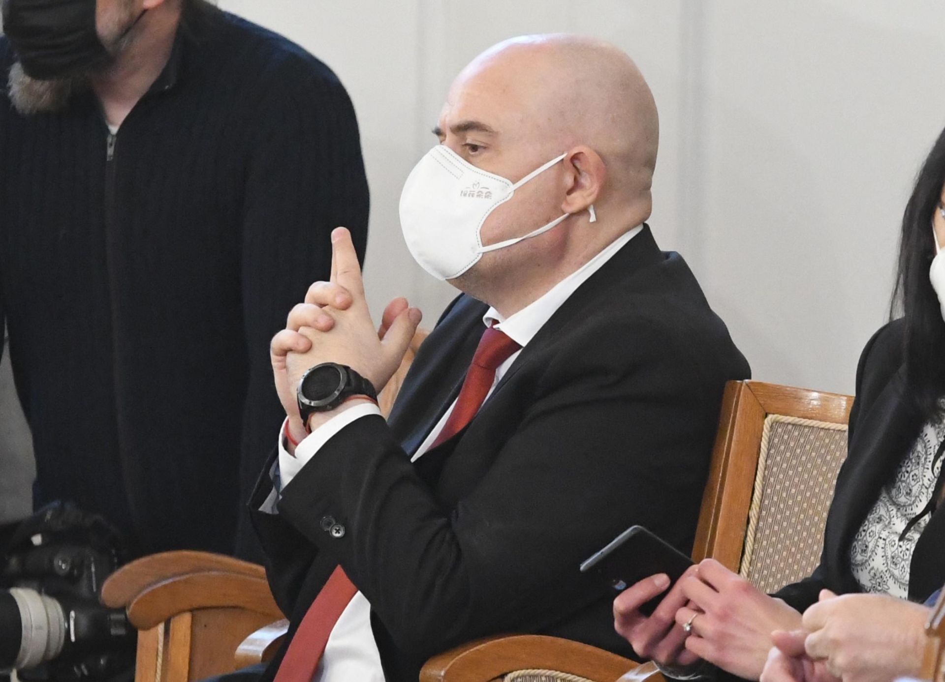 Главният прокурор Иван Гешев наблюдава избора на правителство