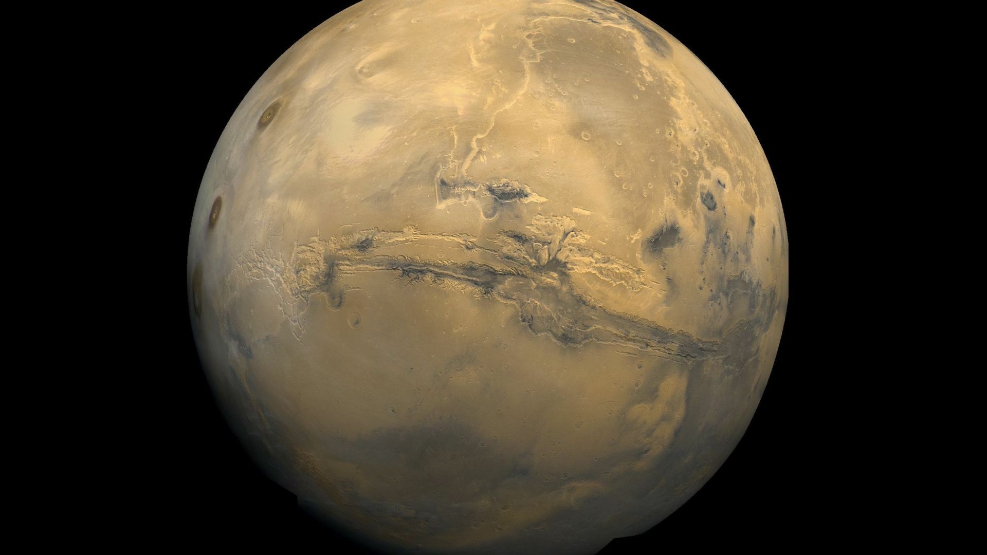 Откриха огромно находище на вода на Марс