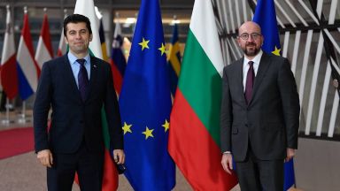 Министър председателят Кирил Петков проведе срещи с председателя на Европейския съвет