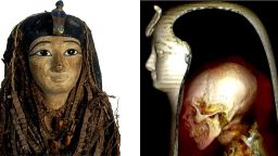 Тайните на мумията на Аменхотеп I се разкриват чрез компютърна томография 